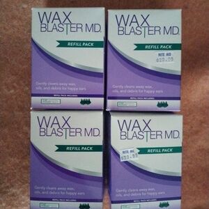 4 Wax Blaster MD Refill Pack 12 Premixed Powder Packets Gently Cleanse 48Total